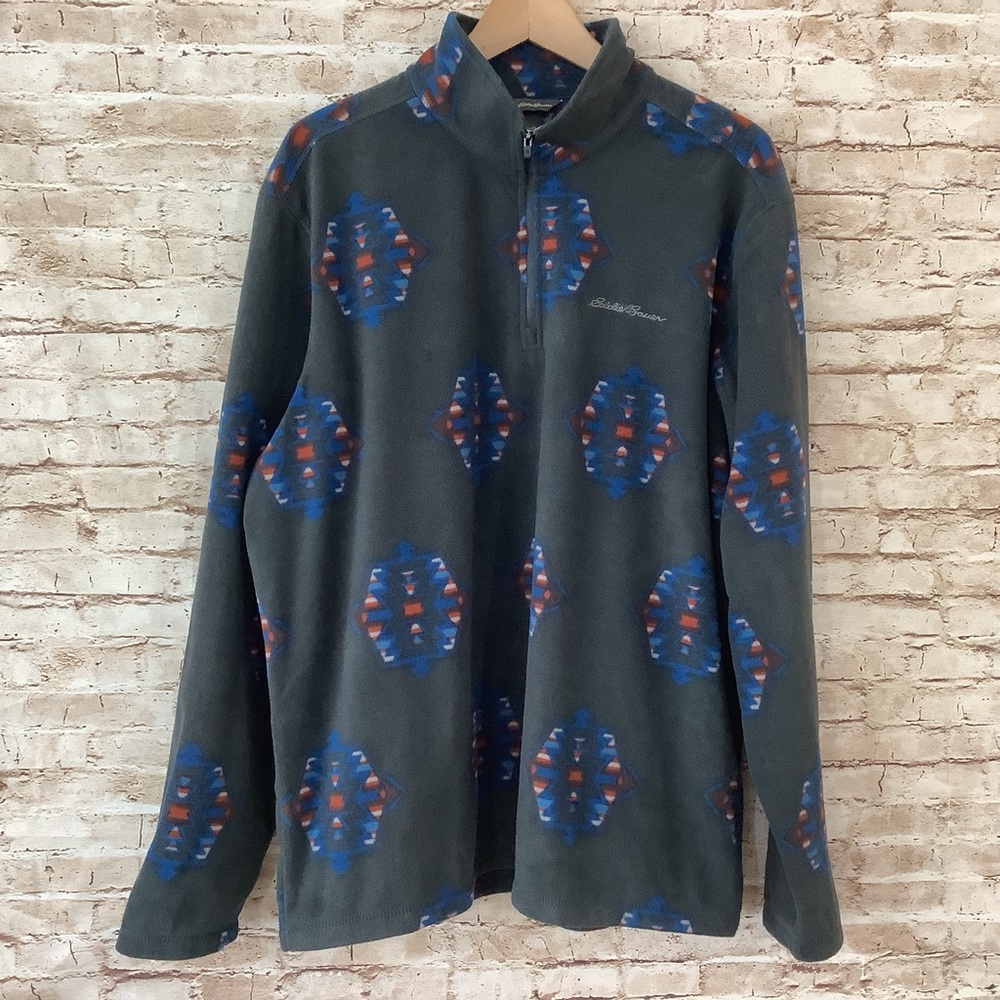 Men’s XL Eddie Bauer Southwest Aztec Fleece